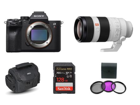 Sony Alpha a7R IVA Mirrorless Camera with FE 100-400mm f 4.5-5.6 GM OSS Lens Bundle Supply