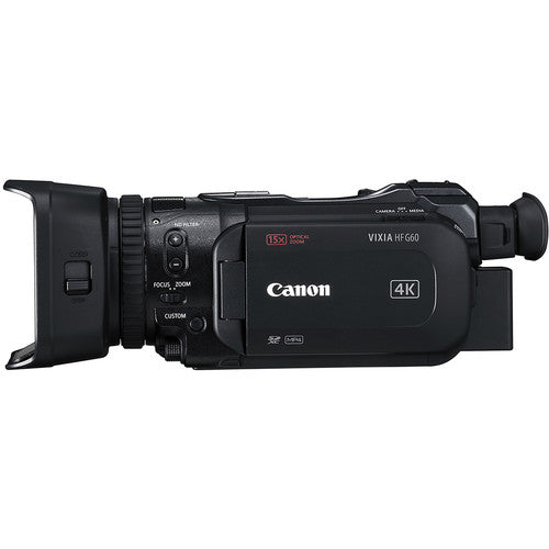 Canon Vixia HF G60 UHD 4K Camcorder with Starter Essential Bundle Fashion