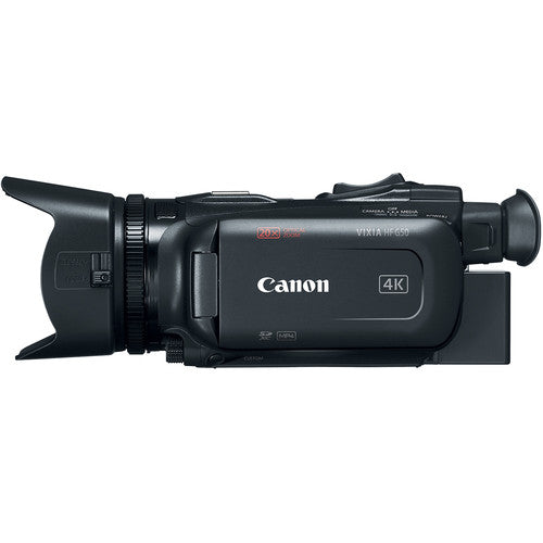 Canon Vixia HF G50 UHD 4K Camcorder (Black) with Deluxe Bundle -SanDisk Extreme 64GB SDXC Memory Card + 2X Replacement Batteries + More Online now