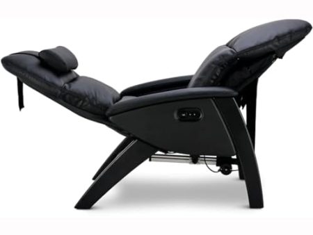 Svago Lite 2 SV210 Dual Power Infinite Position Zero Anti Gravity Recliner Chair with Heat and Air Massage - Black Supply