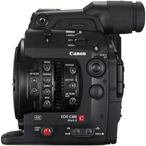 Canon Cinema EOS C300 Mark II Camcorder Body (PL Lens Mount) with Sandisk Extreme Pro 128GB Starter Package Supply