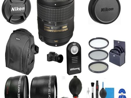 Nikon AF-S DX NIKKOR 18-300mm f 3.5-5.6G ED VR Lens Pro Bundle For Cheap