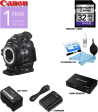 Canon EOS C100 Cinema EOS Camera (Body) Essential Kit USA on Sale