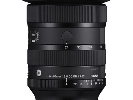 Sigma 24-70mm f 2.8 DG DN II Art Lens (Sony E) on Sale