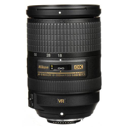 Nikon AF-S DX NIKKOR 18-300mm f 3.5-5.6G ED VR Lens Basic Bundle Online