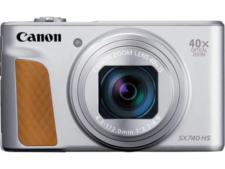 Canon SX740SL PowerShot SX740 HS Digital Camera - Silver Online Hot Sale