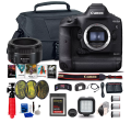 Canon EOS-1D X Mark III DSLR Camera Starter  Professional Bundle With Memory Card + Tripod & More Sale