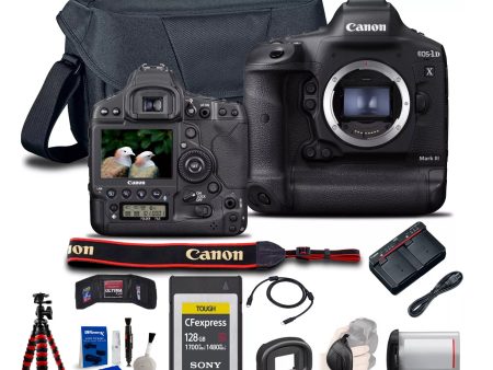 Canon EOS-1D X Mark III DSLR Camera Starter  Bundle on Sale