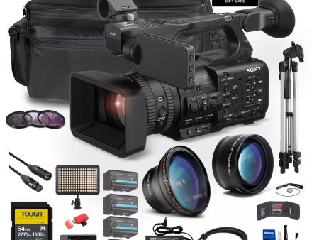 Sony HXR-NX800 4K HDR 1  Sensor NXCAM Camcorder (HXR-NX800) + 3 x BP-U35 Battery + BuyDirect & Save Gift Card - $50.00 + 1 x 64GB SF-M Tough Series Memory Card + Neutrik XLR Male to XLR Female Microphone Cable (25 ,) + More Cheap