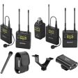 Sony UWP-D Two-Receiver Camera-Mount Wireless Combo Microphone System Kit Online Sale