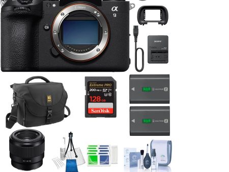 Sony Alpha a9 III Mirrorless Camera with 2X Batteries Essential Accessories Bundle Sale