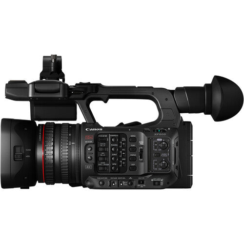 Canon XF605 UHD 4K HDR Pro Camcorder W  Rode Mic & More For Cheap