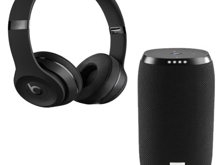 Apple Beats By Dre Solo 3 Wireless with JBL Link 20 Bluetooth Wireless Speaker Package on Sale