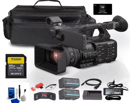 Sony HXR-NX800 4K HDR 1  Sensor NXCAM Camcorder (HXR-NX800) + BP-U35 Battery + 64GB SF-M Tough Series Memory Card + HDMI Cable + ULTIMAXX Cleaning Kit + HDMI Cable + More on Sale