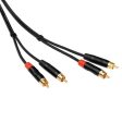 Kopul 2 RCA Male to 2 RCA Male Stereo Audio Cable (15 ft) Discount