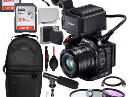 Canon XC15 4K Professional Camcorder with Sandisk 32GB Accessory Bundle Sale