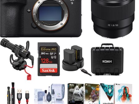 Sony Alpha a9 III Mirrorless Camera Full Frame Mirrorless Camera with Sony FE 50mm f 1.8 Lens Bundle Supply