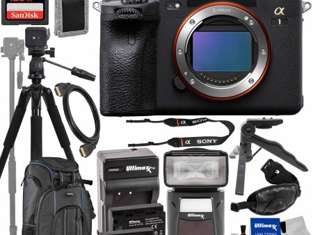 Sony a1 (Alpha 1) Mirrorless Camera (Body Only) with Advanced Accessory Bundle: SanDisk 128GB Extreme Pro SDXC, 2x Extended Life Batteries, 2-in1 Lightweight 80 Tripod   Monopod & More Discount