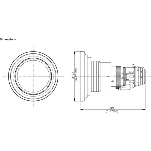 Panasonic 0.6-0.81 Zoom Lens for 1DLP Projector Lens Online Hot Sale