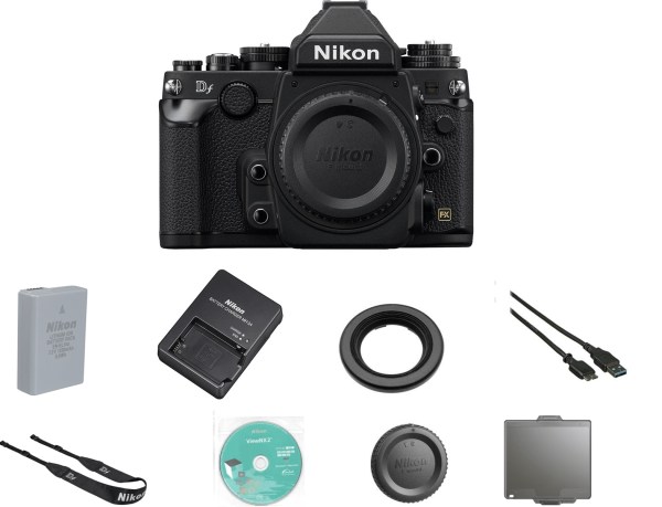 Nikon Df DSLR Camera (Body Only, Black) USA Sale