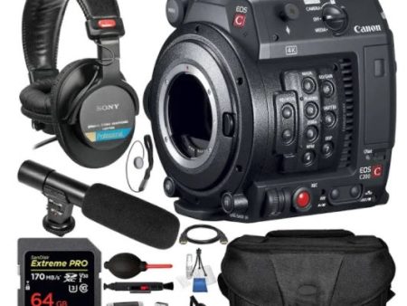 Canon EOS C200 Cinema Camera (EF-Mount) W  Sony Headphones MDR-7506 7 More Online Hot Sale