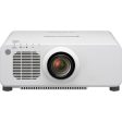 Panasonic PT-RZ690 6000-Lumen WUXGA Exhibition Laser DLP Projector with 1.71 to 2.41:1 Lens (White) Online Sale