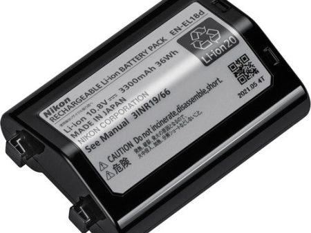 Nikon EN-EL18d Rechargeable Lithium-Ion Battery (10.8V, 3300mAh) Online Sale