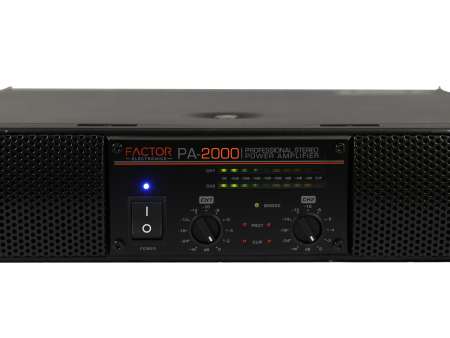 Factor PA-2000 Professional Amplifier Fashion