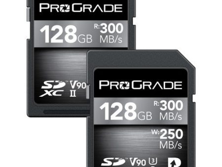 ProGrade Digital 128GB UHS-II SDXC Memory Card (2-Pack) For Cheap