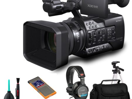 Sony PXW-X160 XDCAM Camcorder with Cleaning Kit, Filter Kit, Carry Case, Tripod, LED Light, Headphone, and 128GB Memory Online now