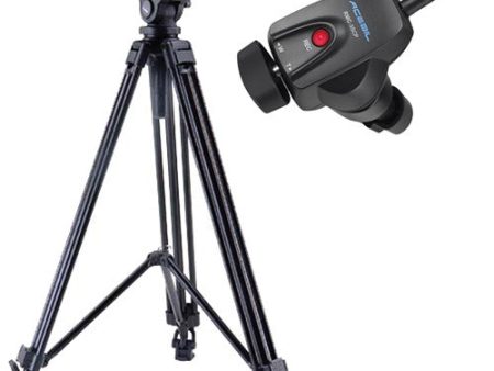 Acebil J-805MX Prosumer Tripod System with RMC-3SCP Video Lens Zoom Controller Fashion