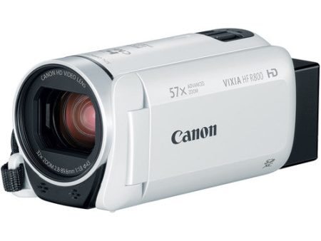 Canon VIXIA HF R800 Camcorder (White) New *1960C003* Hot on Sale