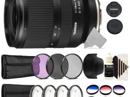 Tamron 17-28mm F 2.8 Di III RXD Lens For Sony E + Filter Accessory Kit Supply