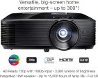 Optoma H190X Affordable Home & Outdoor Movie Projector For Sale