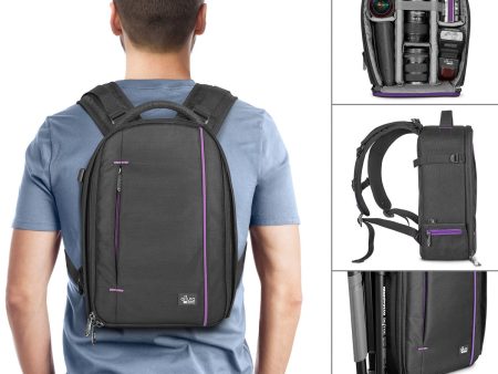 Altura Photo DSLR Camera and Mirrorless Backpack Bag by Altura Photo for Camera and Lens (The Light Traveler Series) Supply