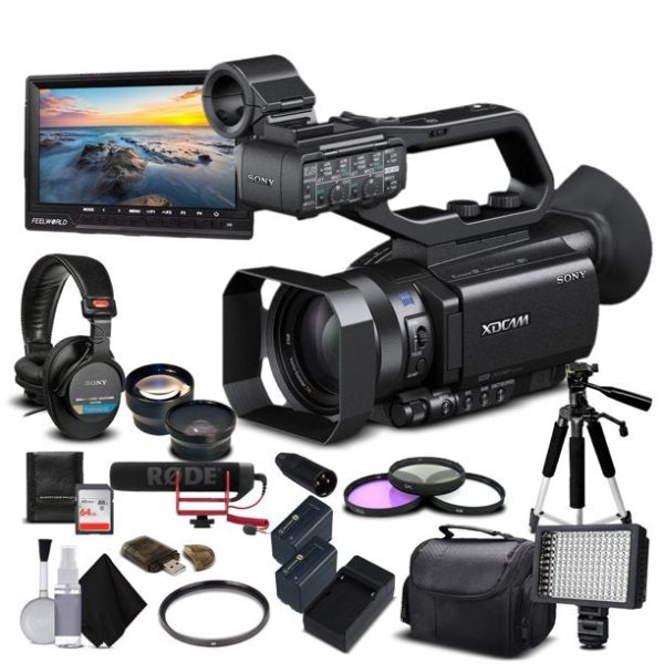 Sony PXW-X70 Professional XDCAM Compact Camcorder Starter Bundle For Cheap