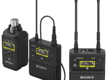 Sony UWP-D26 Camera-Mount Wireless Combo Microphone System (UC14: 470 to 542 MHz) Sale