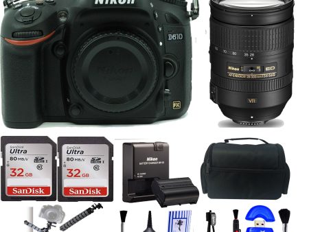 Nikon D600 DSLR Camera w  AF-S NIKKOR 28-300MM | 64GB MC | Case & More For Discount