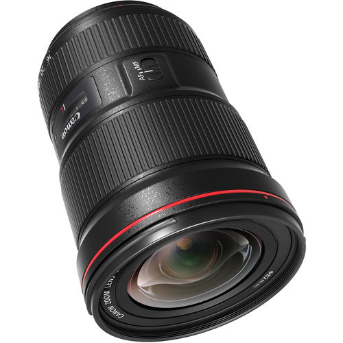 Canon EF 16-35mm f 2.8L III USM Lens with 2x Sandisk 64GB Memory Cards | Case | Tripod & More Discount