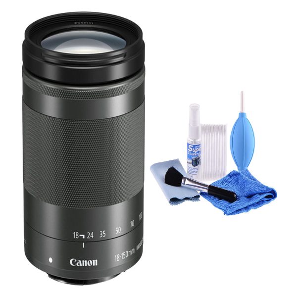 Canon EF-M 18-150mm f 3.5-6.3 IS STM Lens - with CLEANING KIT Discount