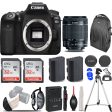 Canon EOS 90D DSLR Camera with 18-55mm Lens with 64GB Starter Bundle on Sale