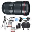 Canon EF 16-35mm f 2.8L III USM Lens with 2x Sandisk 64GB Memory Cards | Case | Tripod & More Discount