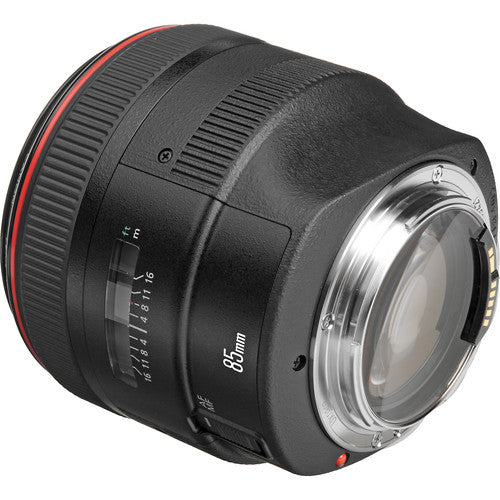 Canon EF 85mm f 1.2L II USM Lens with Sandisk 64GB Starter Package Supply