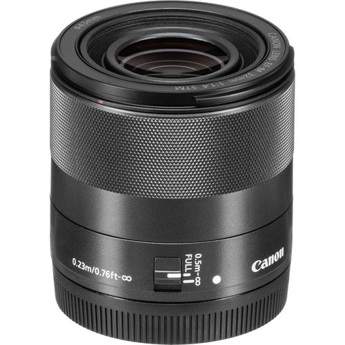 Canon EF-M 32mm f 1.4 STM Lens (2439C002) with Sandisk 32GB SD Memory Card Online Hot Sale