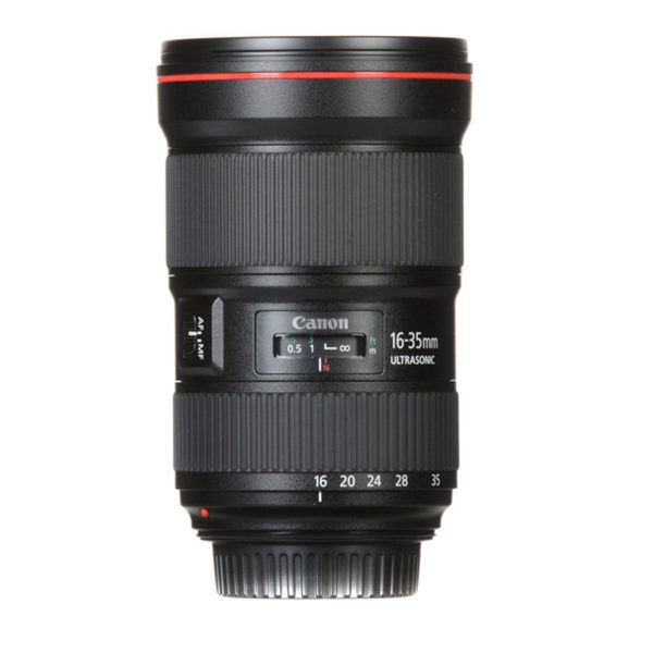 Canon EF 16-35mm f 2.8L III USM Lens with 2x Sandisk 64GB Memory Cards | Case | Tripod & More Discount