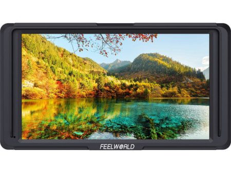 FeelWorld F5 5.0" Full HD HDMI On-Camera Monitor with 4K Support and Tilt Arm For Sale