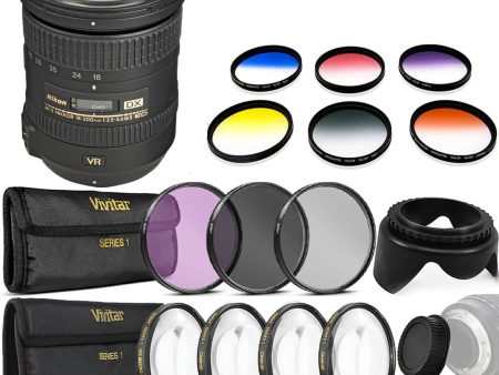 Nikon AF-S DX NIKKOR 18-200mm f 3.5-5.6G ED VR II Lens Filter Bundle Online Sale