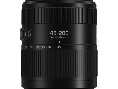 Panasonic 45-200mm f 4.0-5.6 II Lumix G Vario Lens for Mirrorless Micro Four Thirds Mount Cheap