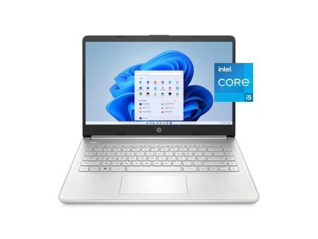 HP 14  Laptop, Intel Core i5-1135G7, 8GB RAM, 256GB SSD, Natural Silver, Windows 11 Home, 14-dq2078wm Discount