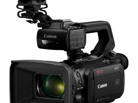 Canon XA70 UHD 4K30 Camcorder with Dual-Pixel Autofocus on Sale